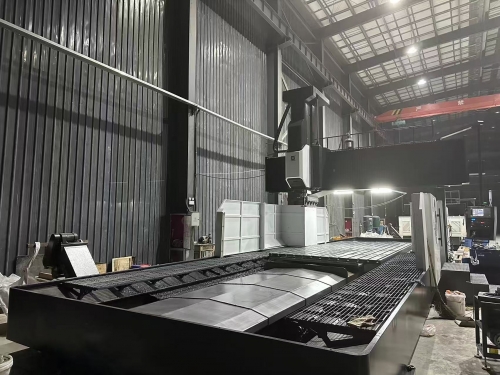 大型8米（mǐ）龍門順利交（jiāo）付風力發電塔筒鋼模具製造企業